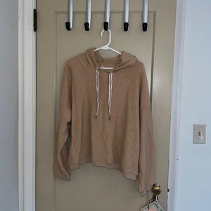 Aeries Tan colour hoodie